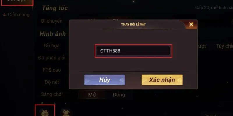 Sự kiện vòng quay may mắn để nhận phần thưởng 